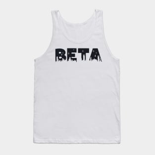 Beta Cityscape Letters Tank Top